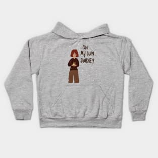 On my own journey Kids Hoodie